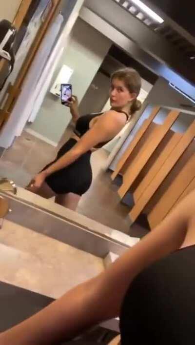 Cutie with a nice booty