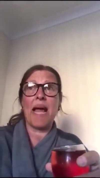 When your son interrupts your inspirational selfie video