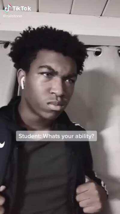 POV: First day of superhero school