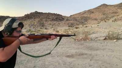 Spitting fireballs with a Hungarian M44