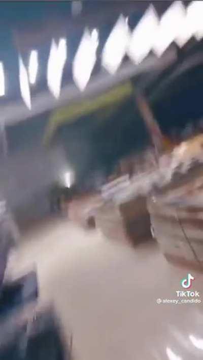 Tornado? I would’ve ran to the electronics section