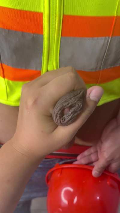 My coworker is obsessed with my 7 inch of girth cock 🏳️‍🌈