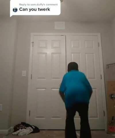 this is the baby twerking