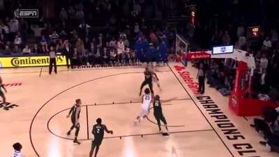 The last time Maxey played at MSG