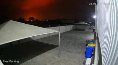 Rheinmetall explosion on Sunday night caught on a companies CCTV