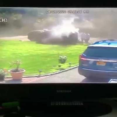 Came out of nowhere!