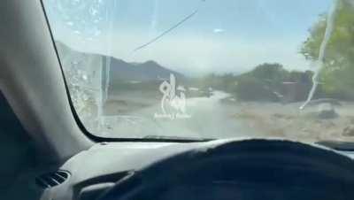 Not having Enough Money For Gasoline, Taliban Leave armored Humvees and Cars on the road