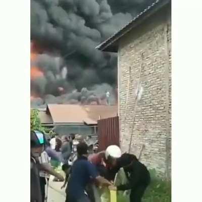 To put out the fire