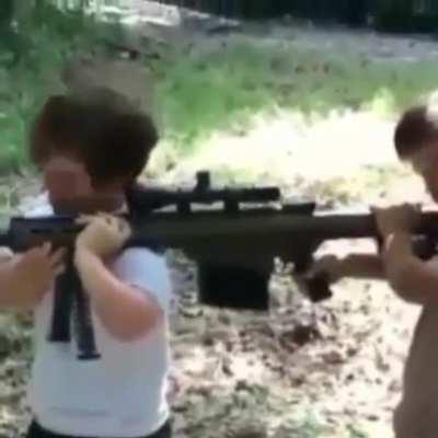 Don't give little man big guns