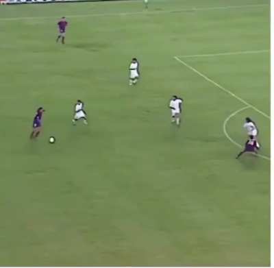 Ronaldinho’s first Camp Nou goal will forever feel unreal