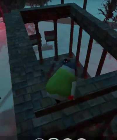 Recorded this overly dramatic video of me attempting to kill four penguins while drunk on some Pongus Cola