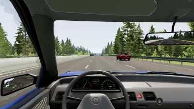 One of my new favorite things to do in this game: spawn a bunch of traffic and try to flee from a ramp truck