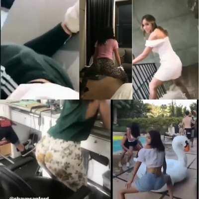 Chloe Bennet twerking