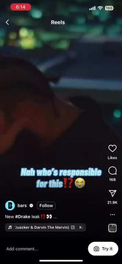 Drake the type to have this as a ringtone