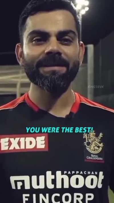 Virat Kohli in recent interview