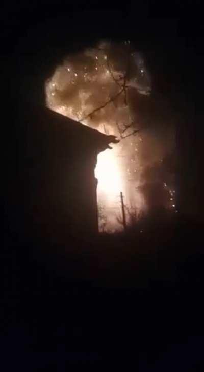 Smoking Cigarettes at Luhansk Ammo Depot