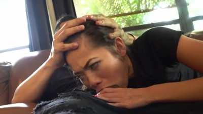 Hot Asian Server Having Rough Sex With Big Dicked Stud