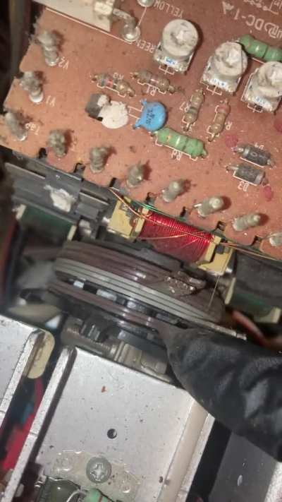 Was trying to adjust convergence and it seems all the rings are loose what do I do