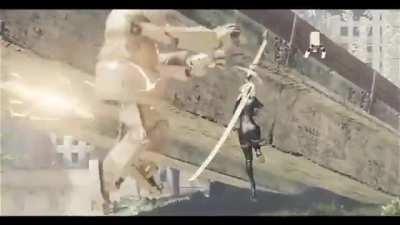 The combats and music of Nier: Automata are just 😘👌
