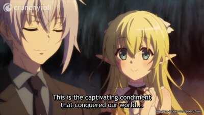 And according to this anime, the best condiment is...