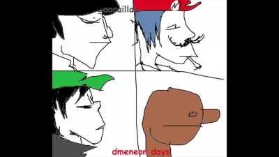 Ah si, mi album favorito de monkyz, dmeneon days