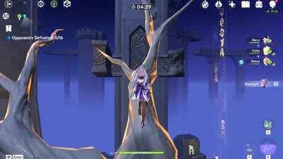 Nothing can stop Keqing anymore... Now on a whole different level