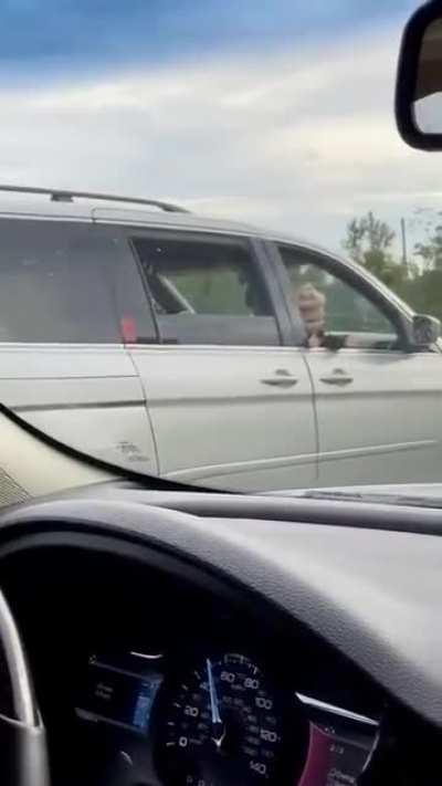 You might want to avoid cutting off the mini van