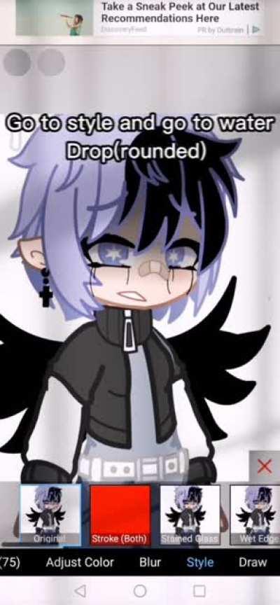 I found this hack on how to draw realistic tears it's really easy! (ibisPaintx)