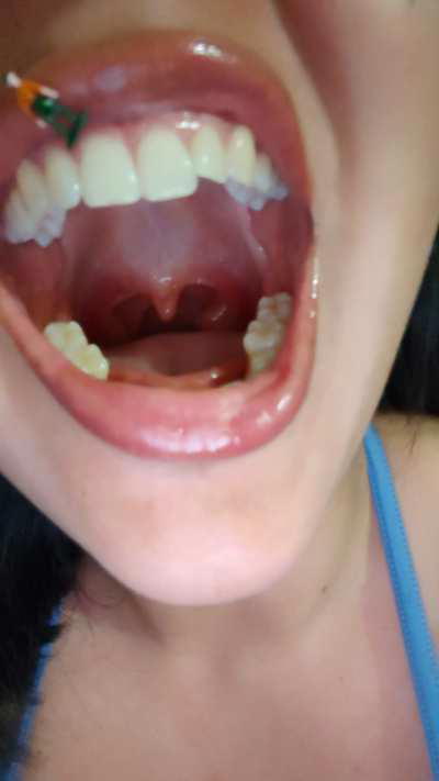 You will be covered in my saliva and my tongue will push it down my throat.