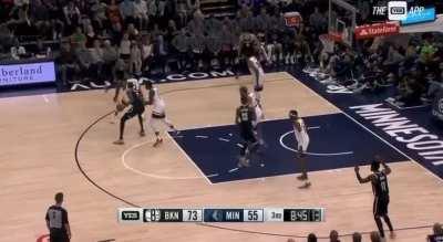 [Highlight] Anthony Edwards shuts down and blocks Kevin Durant