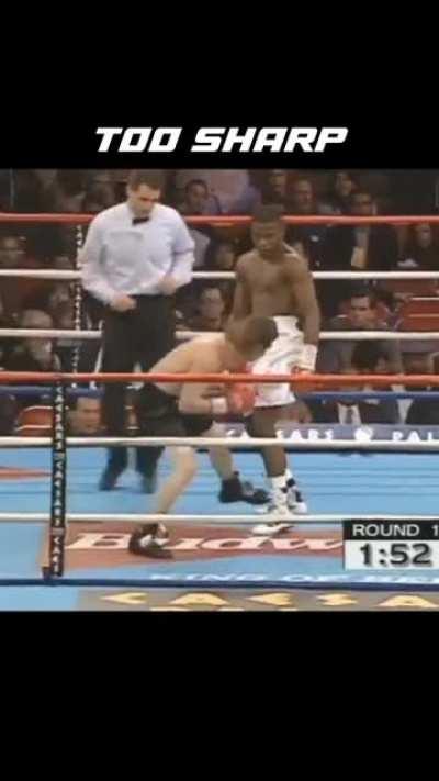 Floyd Mayweather during his 