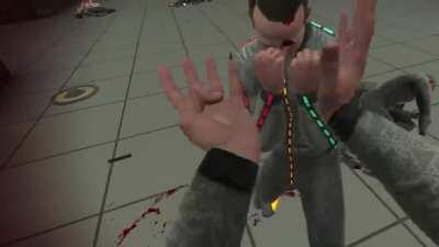 Real Wing Chun Master Plays Boneworks