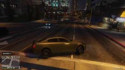 Crashed so hard I got put in a different dimension.