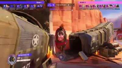 Junkrat tire wall ride in Diamond on Route 66
