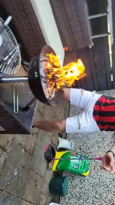 Dancing with some tabletop fire