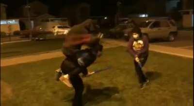 Me hice cagar las manos girando los sables como wn