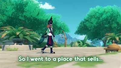 Tighnari wants to eat a croissant...