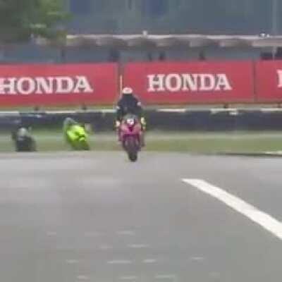 When you celebrate too soon [happened yesterday in Brazil]