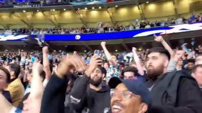 I wasn't sure if I was in London or Argentina last night. Incredible crowd at Wembley!