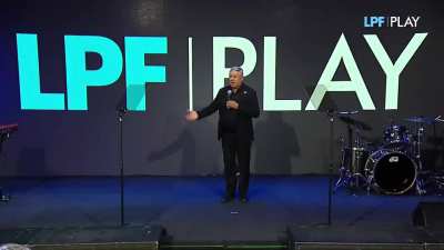 Chiqui Tapia, en la presentacion de la nueva plataforma LPF Play para ver partidos: 