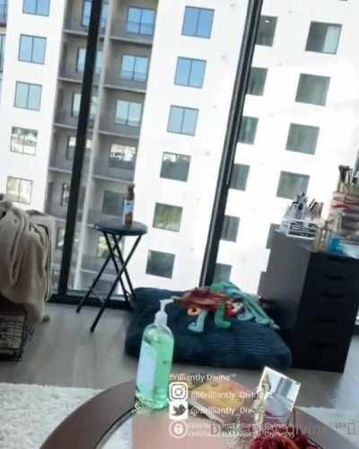 She's brilliantly fine