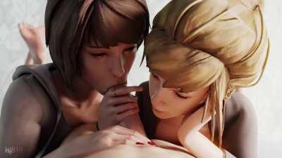 Kate Marsh Helps Max Caulfield w/ a BJ (isj819)