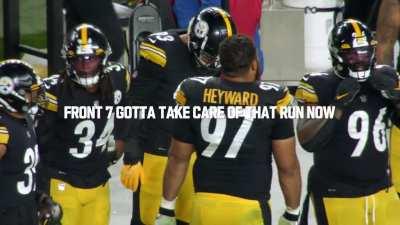 [Mic'd Up] Cam Heyward went full hype man during the Steelers' Week 6 win