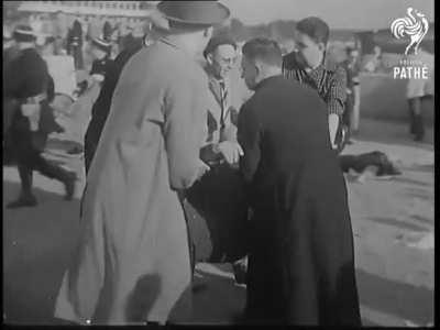The 1955 Le Mans disaster occurred on 11 June 1955 during the 24 Hours of Le Mans motor race at Circuit de la Sarthe in Le Mans, Sarthe, France. Large pieces of debris flew into the crowd, killing 83 spectators and French driver Pierre Levegh, and injurin