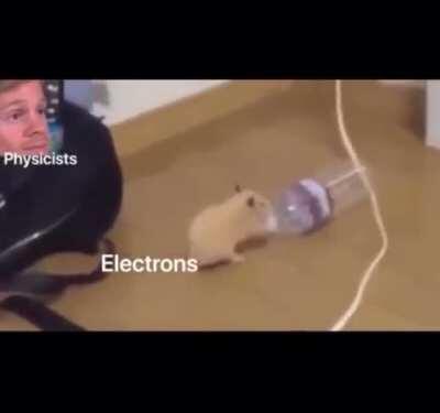 Damn those electrons, they thing they're better off alone