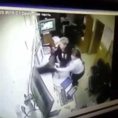 When you’re at the end of the shift and you hear a job come in.