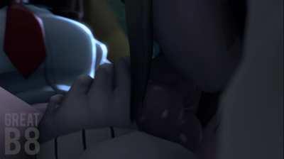 Futa Uraraka pleased by Toga (GreatB8)