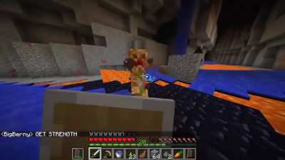 Oh no. (For context, me and my friends were doing a minecraft hardcore where every 5 minutes mobs have a different effect (yes, i am aware those are not hardcore hearts))