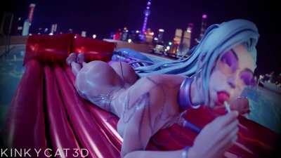 Seraphine (KinkyCat3D) [League of Legends]