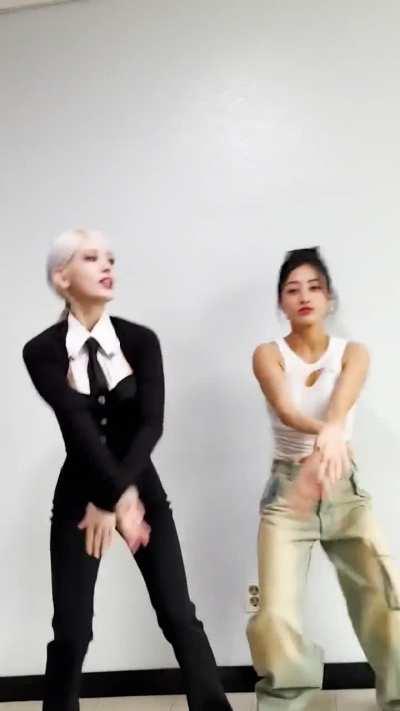 230830 Jeon Somi TikTok Update - Jihyo’s Fast Forward Challenge with Jeon Somi